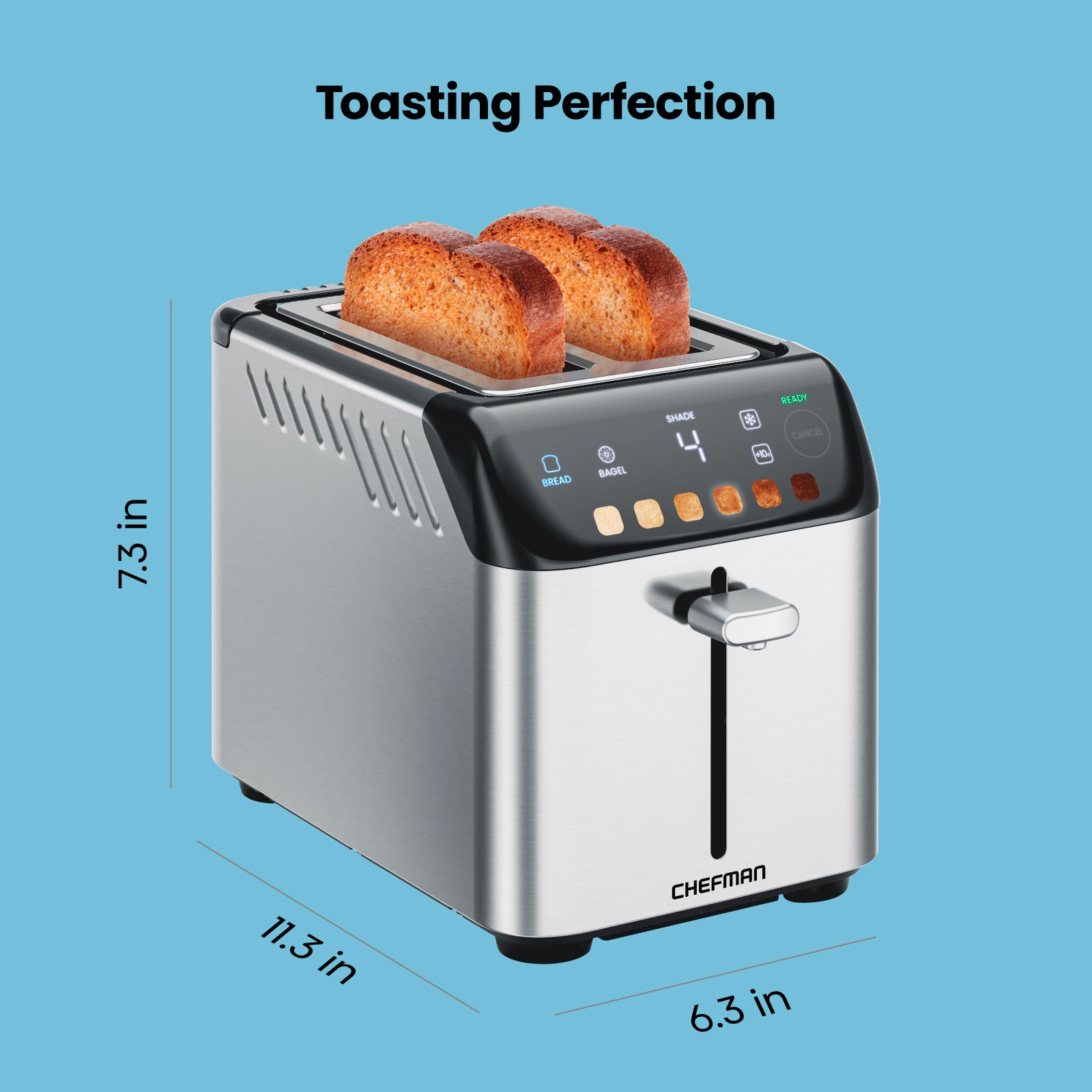 Smart Touch™ 2 Slice Digital Toaster