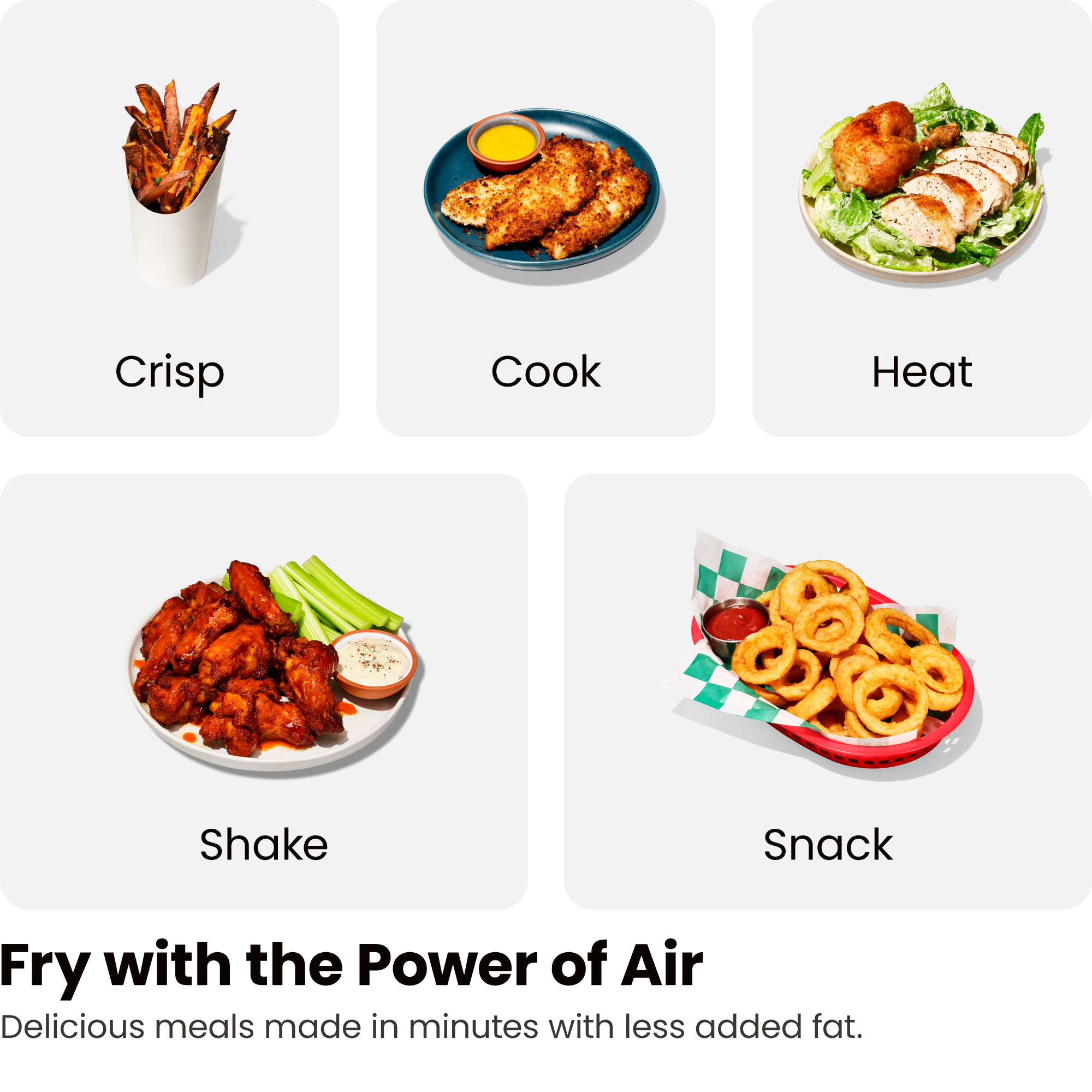 TurboFry® Touch Dual-Basket Air Fryer - 9 Qt