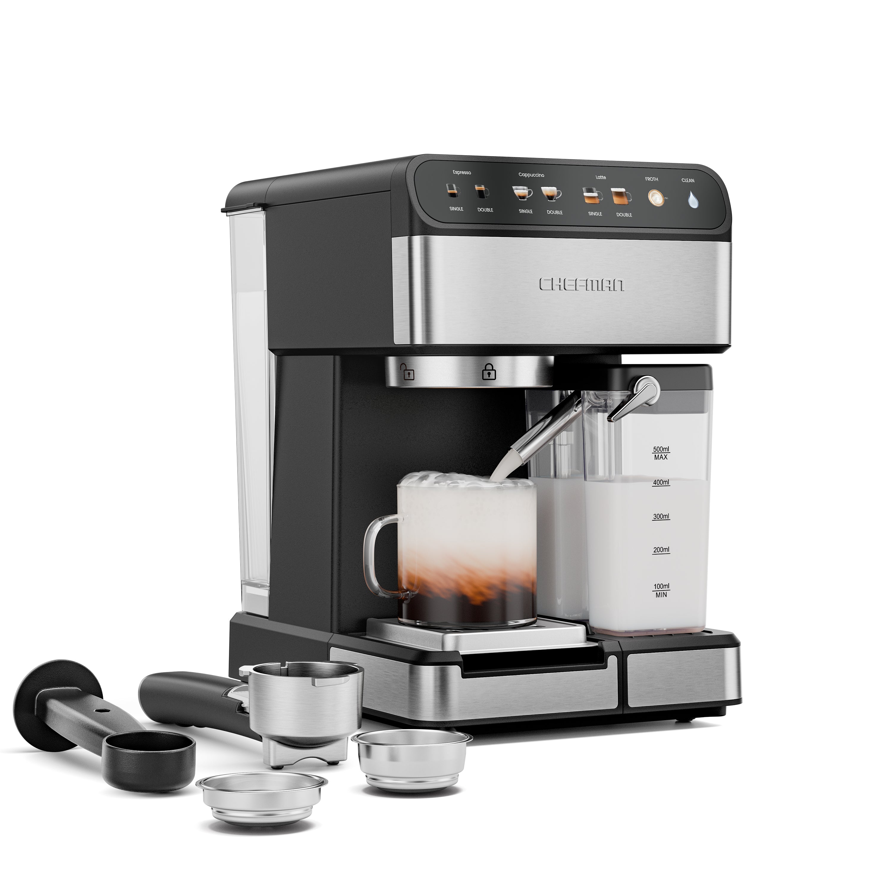 CaféMaster Pro Espresso Machine
