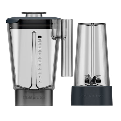 Obliterator 48oz Power Blender + Travel Jar - Midnight