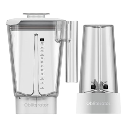 Obliterator 48oz Power Blender + Travel Jar - Concrete