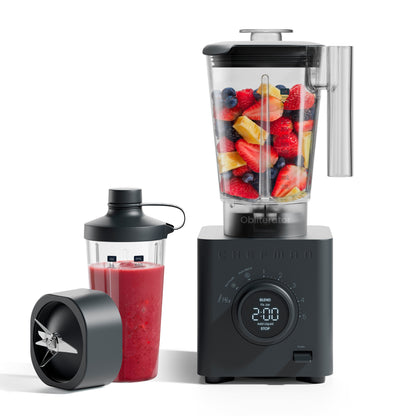 Obliterator 48oz Power Blender + Travel Jar - Midnight