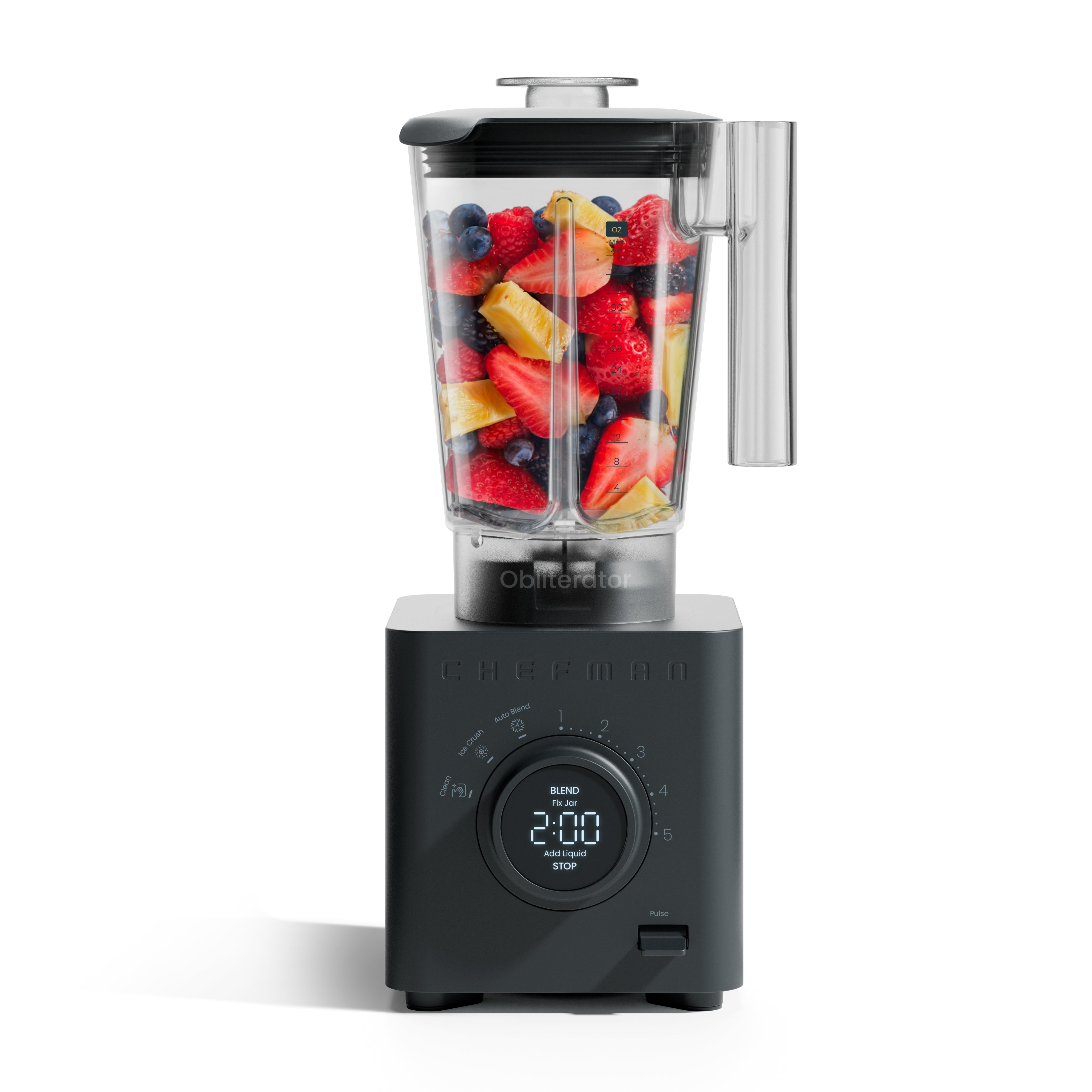 Obliterator 48oz Power Blender + Travel Jar - Midnight