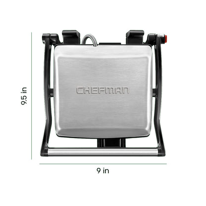 Multifunctional 180° Grill + Panini Press (4-Slice)