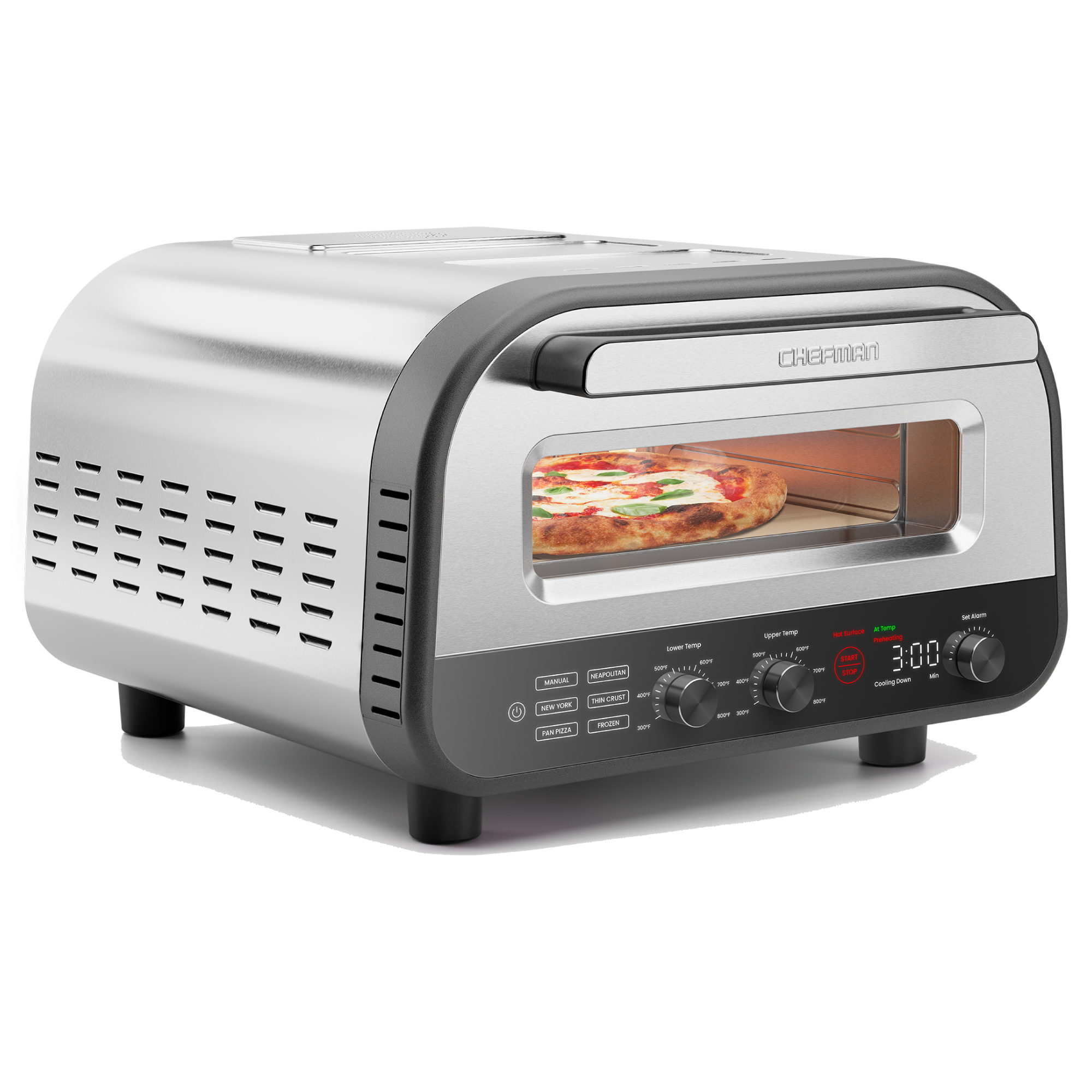 High-Heat Indoor Electric Pizza Oven 800°F