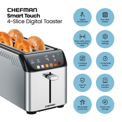 SmartTouch™ 4-Slice Digital Toaster