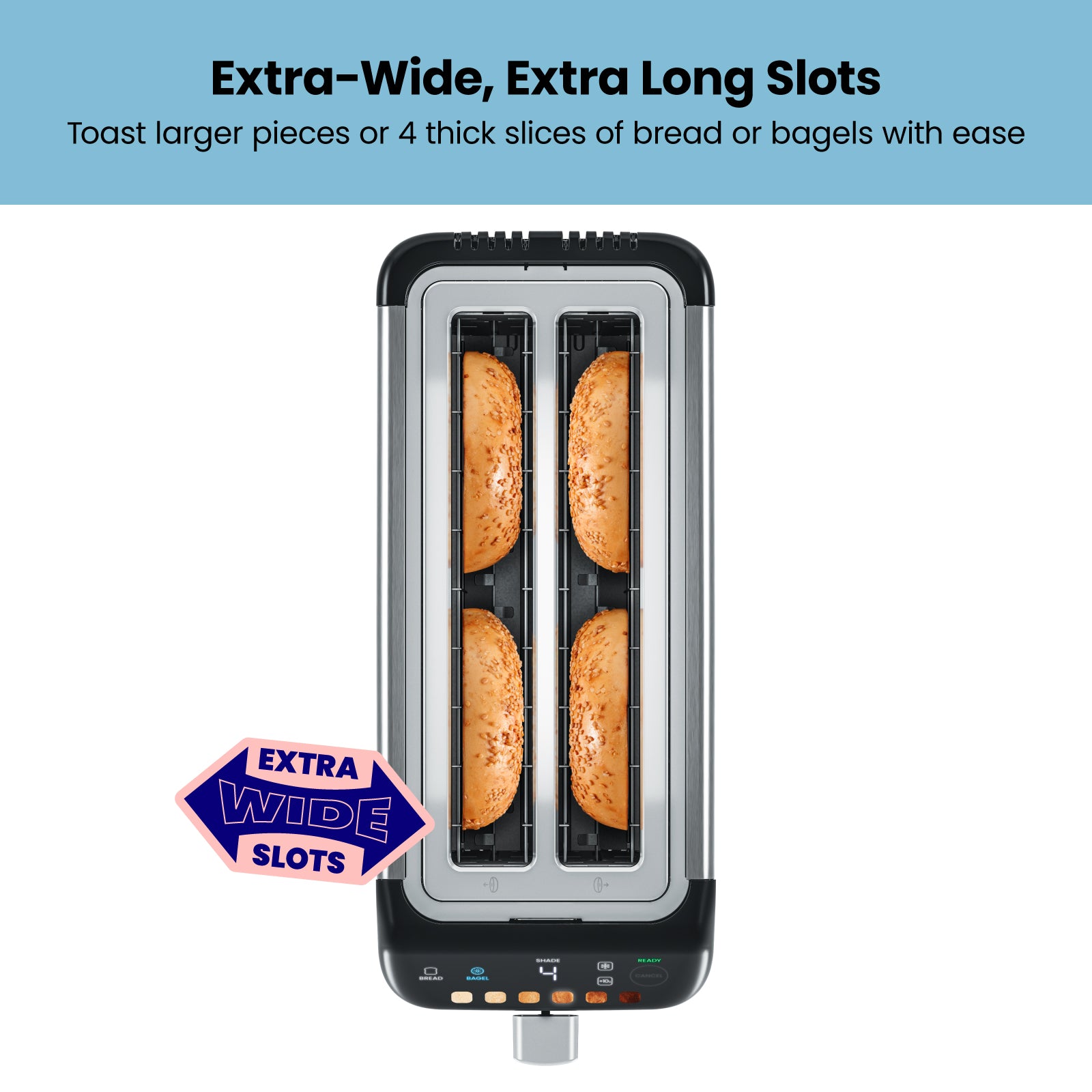 SmartTouch™ 4-Slice Digital Toaster