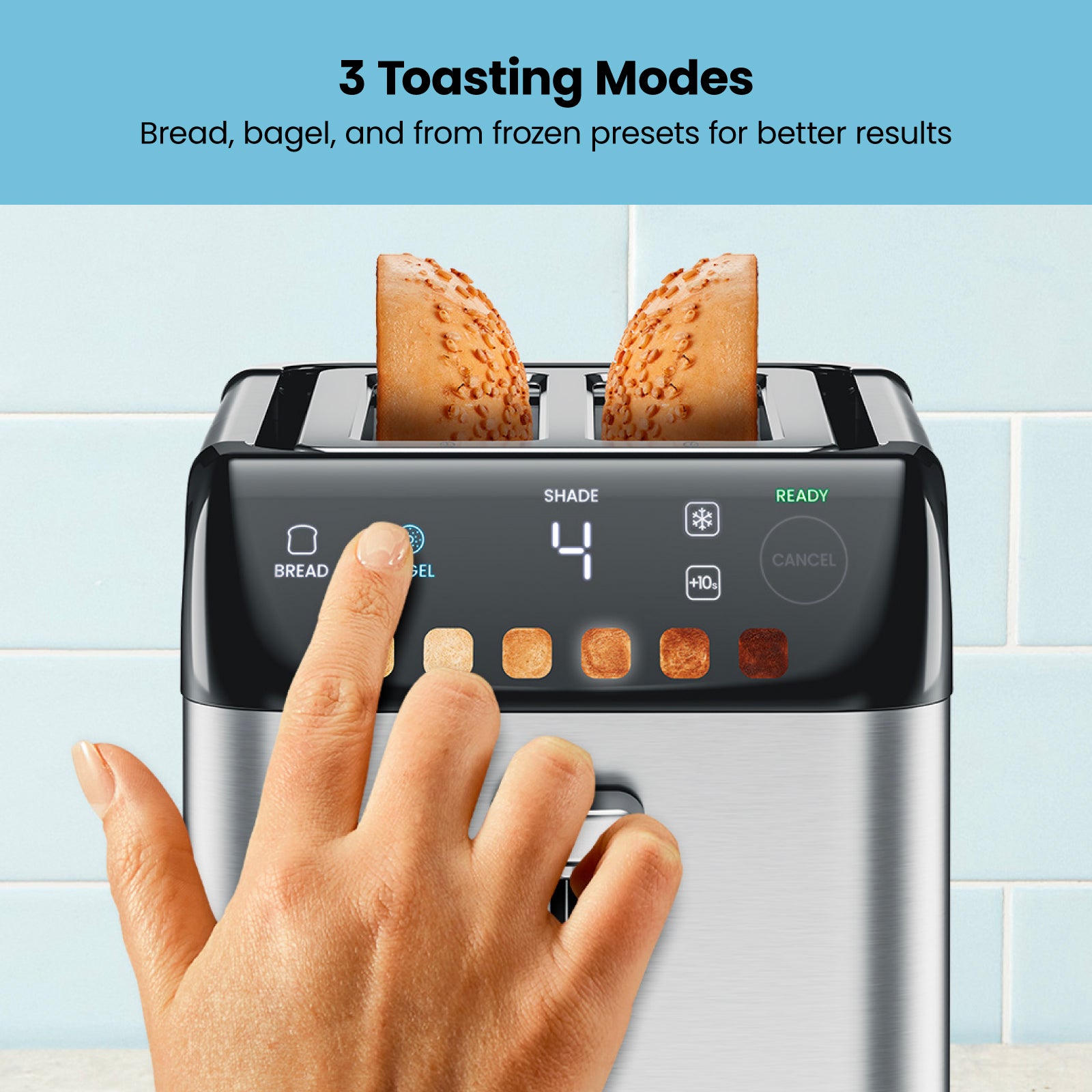 Smart Touch™ 2 Slice Digital Toaster