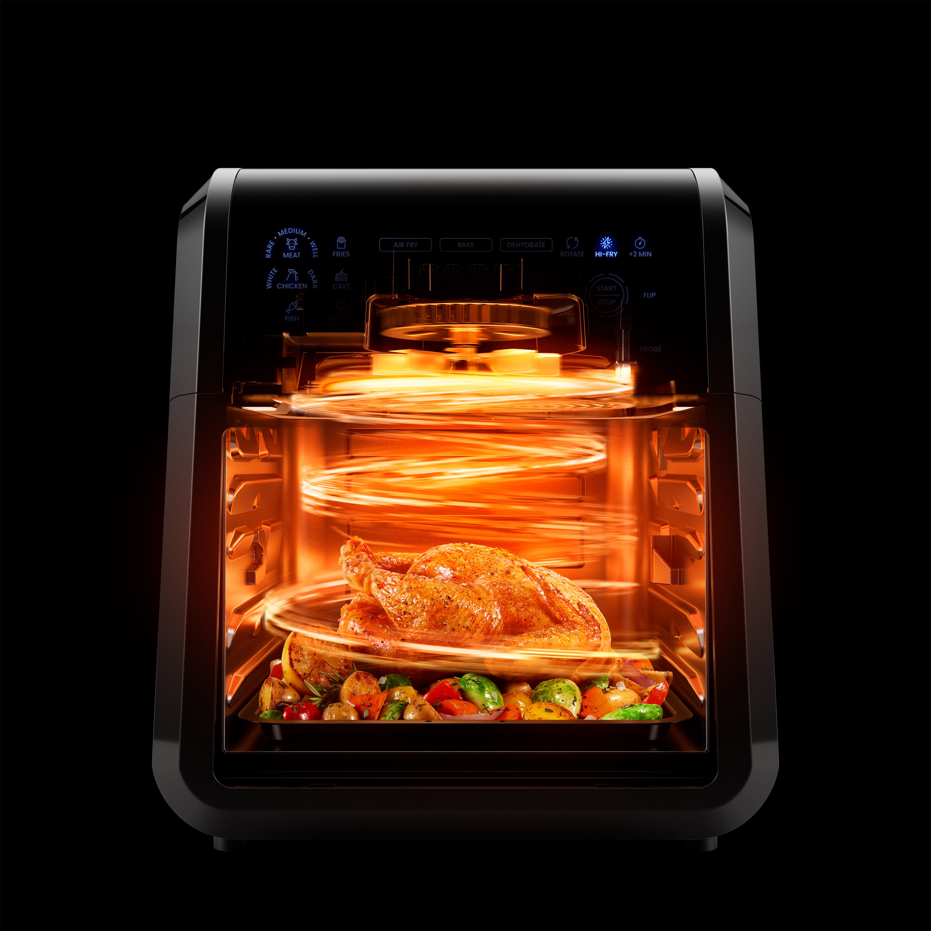 6-in-1 Multifunctional Air Fryer Oven - 12 Quart