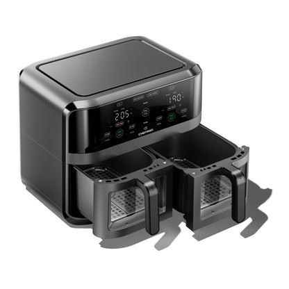TurboFry® Touch Dual-Basket Air Fryer - 6 Qt