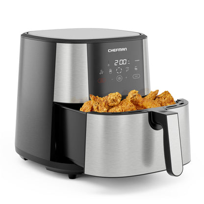 TurboFry® Touch Stainless Air Fryer - 8 Qt