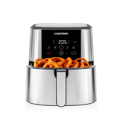 TurboFry® Touch Stainless Air Fryer - 8 Qt