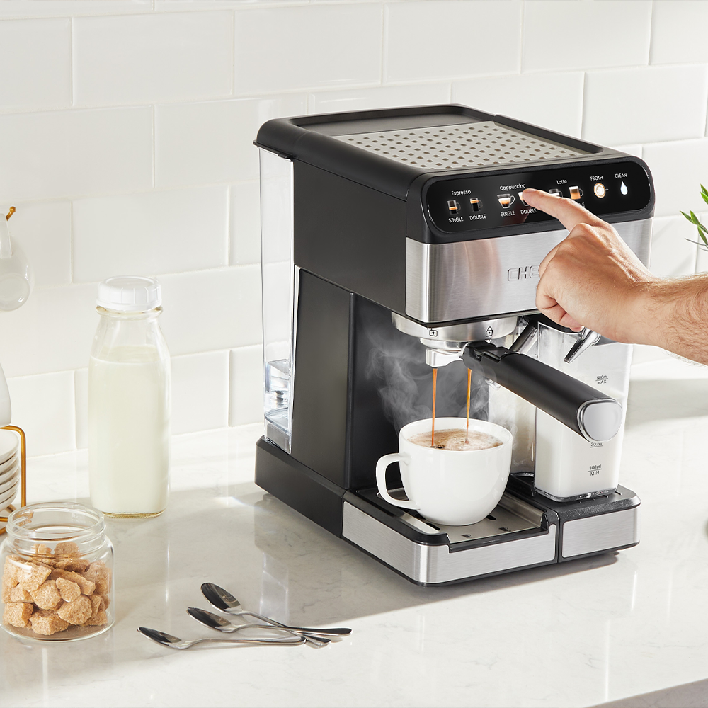 CaféMaster Pro Espresso Machine
