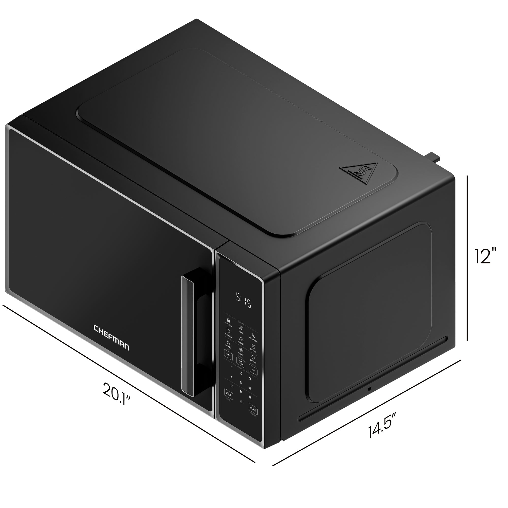 Four à micro-ondes numérique de comptoir de 1,1 pi³