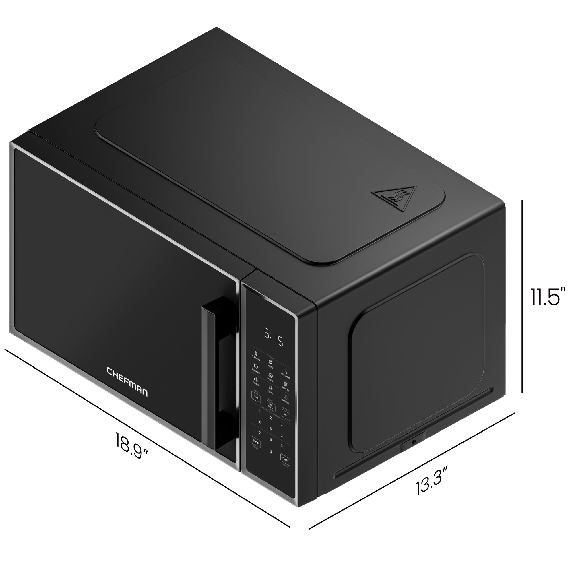 Four à micro-ondes numérique de comptoir de 0,9 pi³
